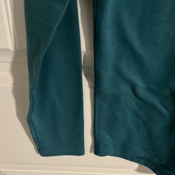 MEC TEE Long Sleeve Knit Green Blue Sz 16 - Picture 2 of 4